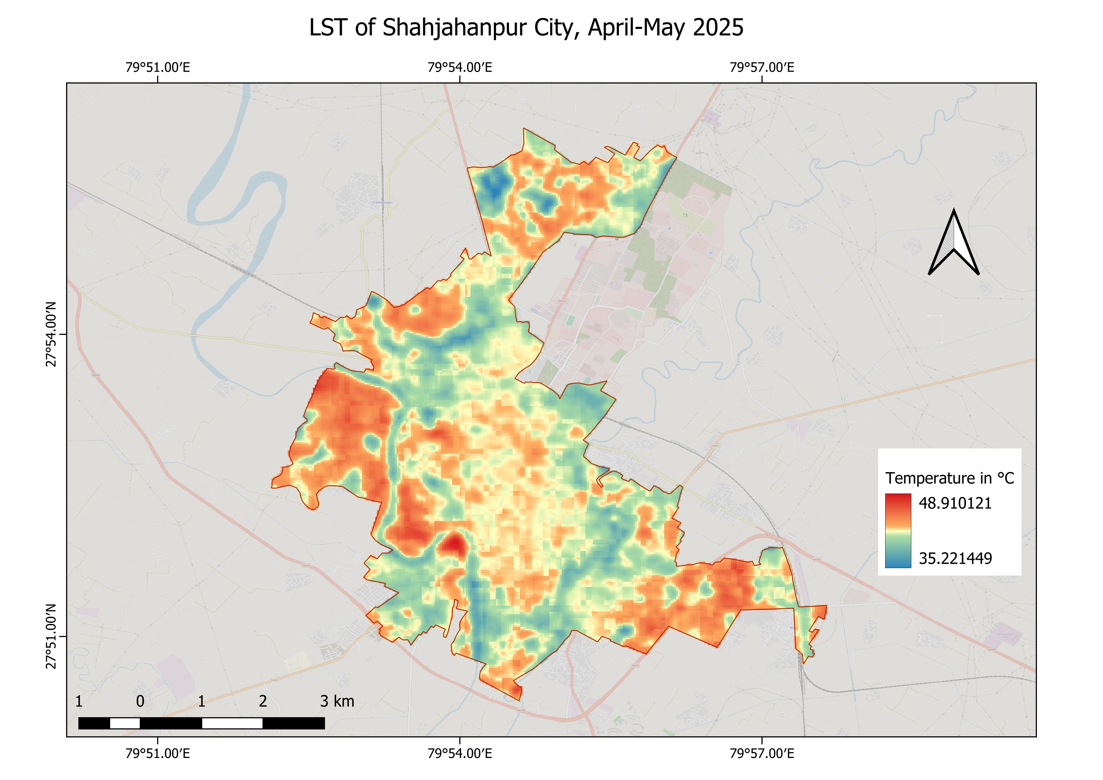 Mean LST, April–May 2025